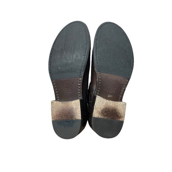 FRYE Vicky Engineer Moto Boots Brown Women’s Size 6 - Picture 9 of 11